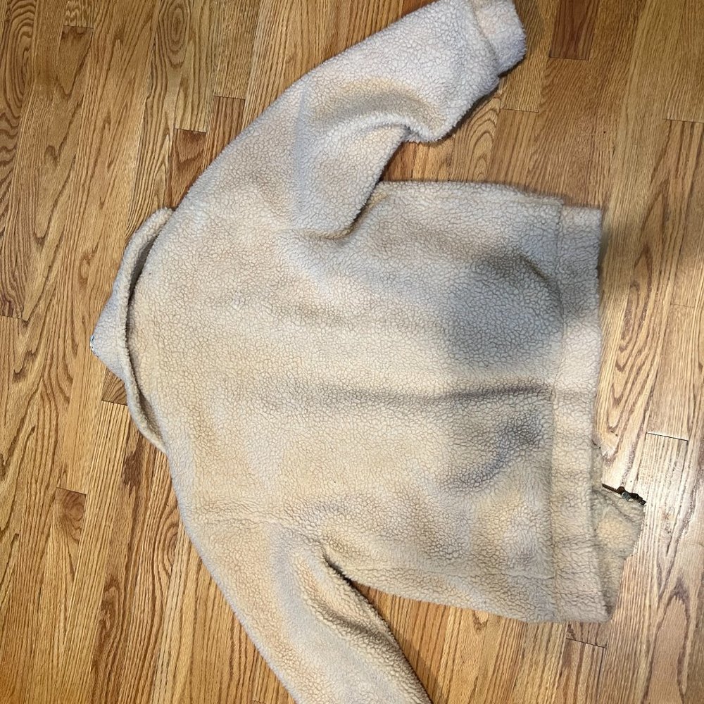 Fluffy Jacket Cream Gem